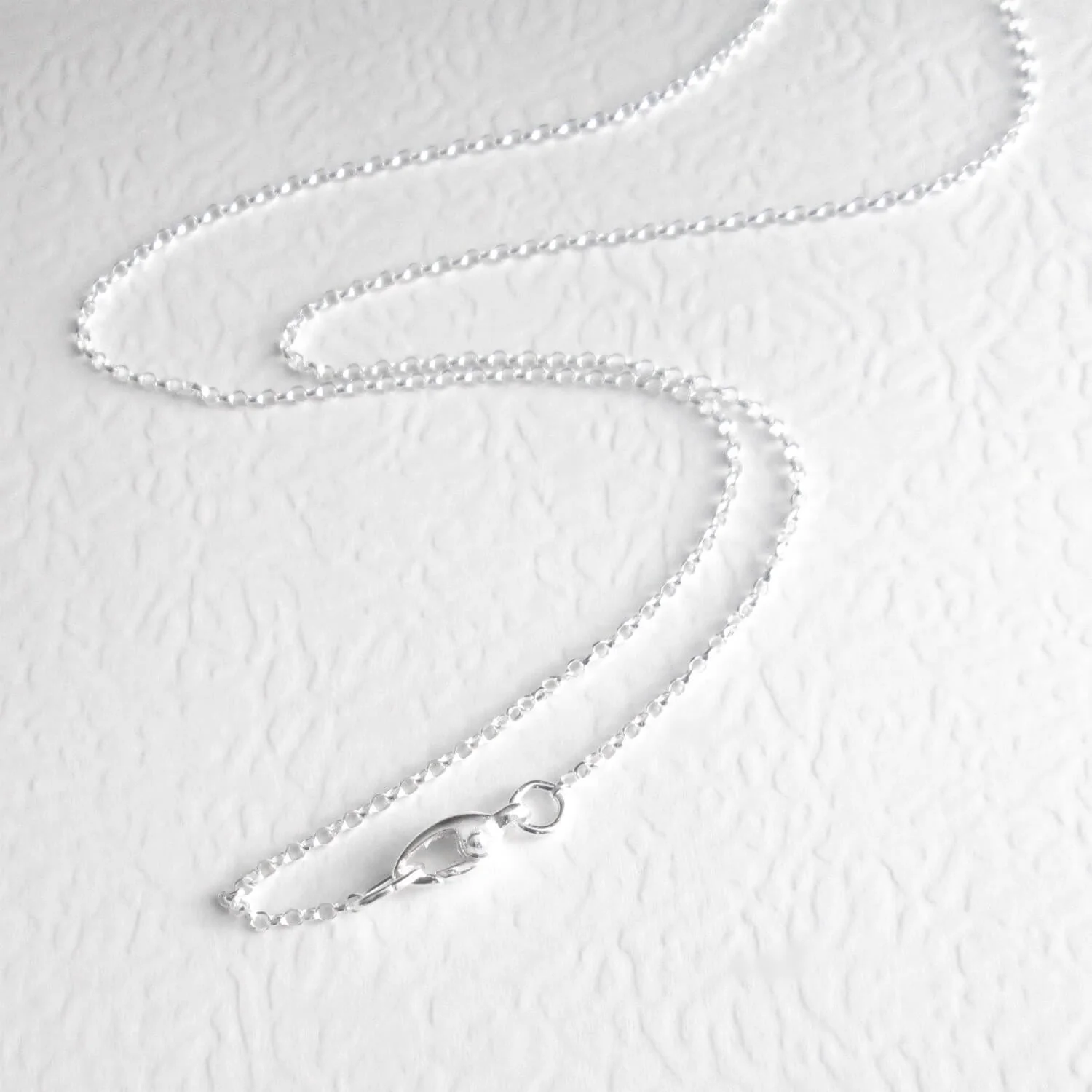 Thin Silver Necklace Mens 2024 favors